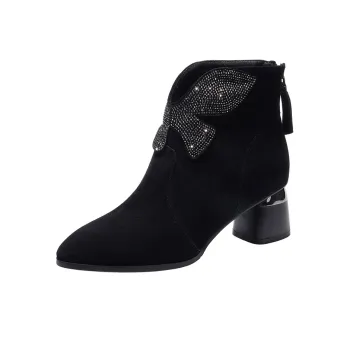 Devanro Ankle Boots 6.0cm Women's Black
