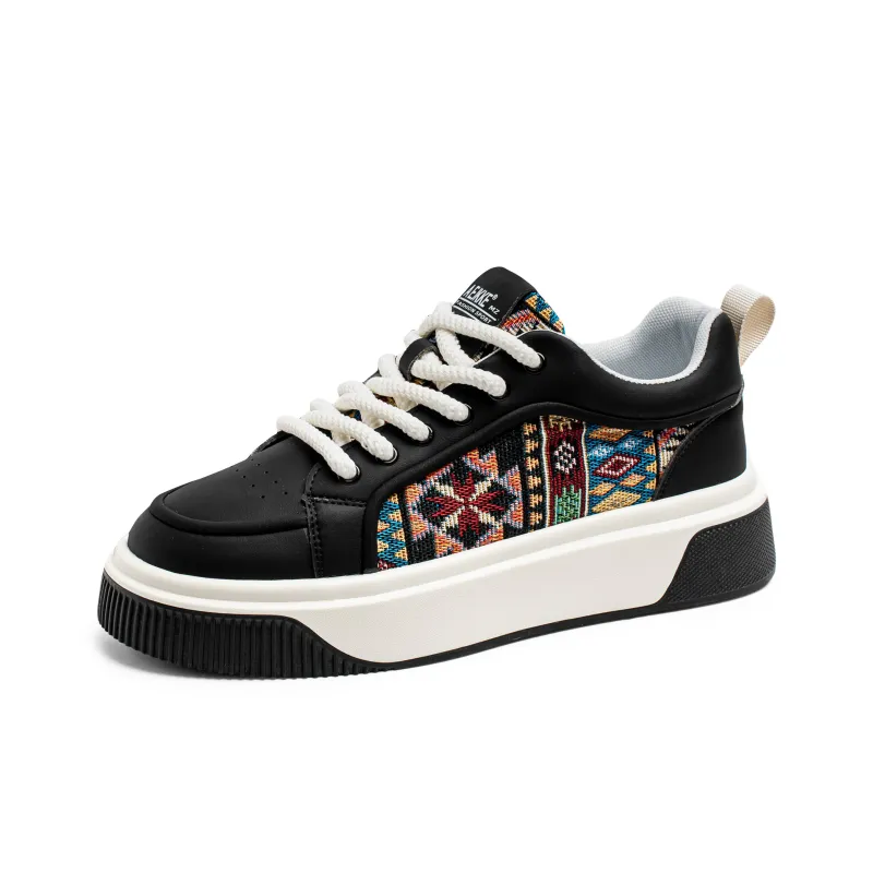 Team Bees Anti Slip Wear Resistant Low Top Skateboard Shoes Men's-4