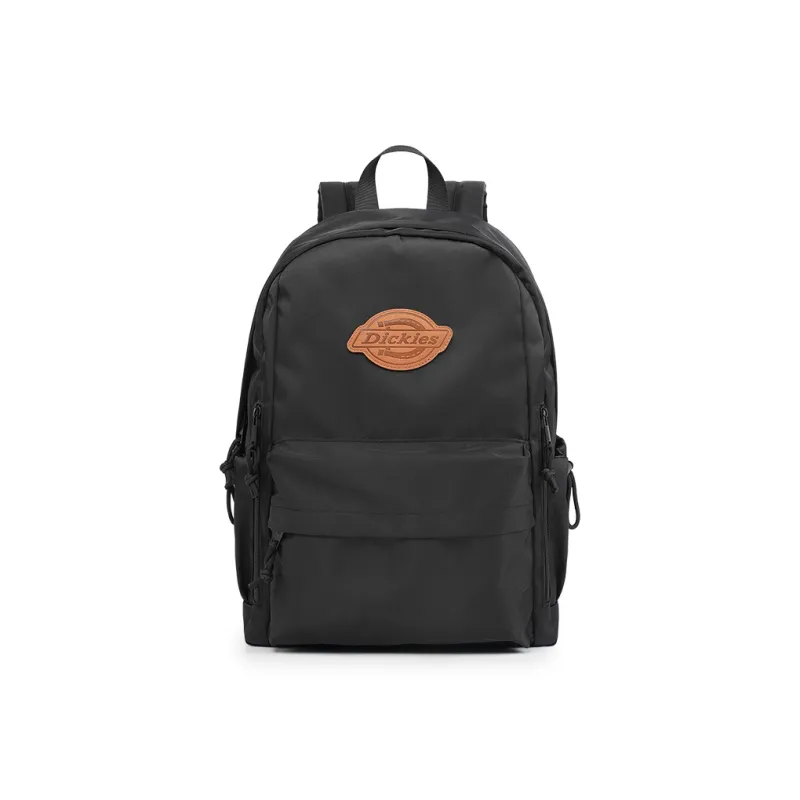 Dickies Polyester Backpack Large Size Unisex Light Khaki Gray/Classic Black-6
