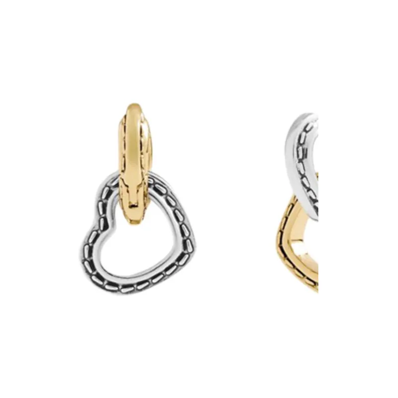 COACH Brass Earrings Women's Multicolor-2
