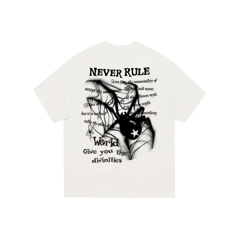 NEVER RULE T Shirts Unisex-3