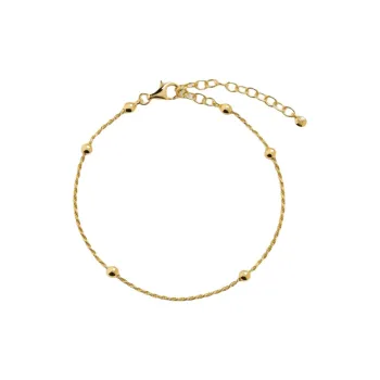Monica Vinader Beaded Rope chain Bracelet