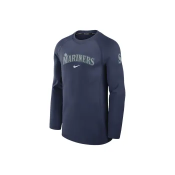 Nike Seattle Mariners Authentic Collection Game Time Men's Nike Dri FIT Mlb Long Sleeve T Shirt