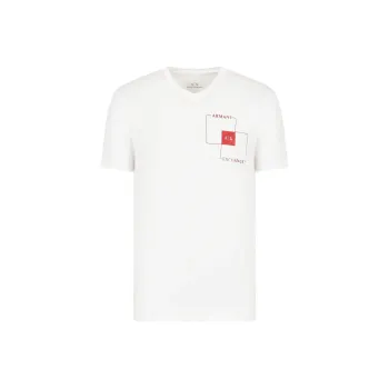 ARMANI EXCHANGE SS24 T Shirt Men's White