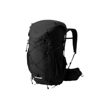 INOXTO Mountaineering Bag Outdoor Bag Nylon 45L Black Unisex