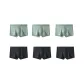 6 Pack-(Black 3+Dark Green 3)