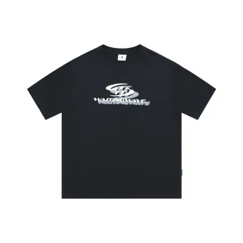 WAITINGWAVE Drop Shoulder Sleeve T Shirt Unisex