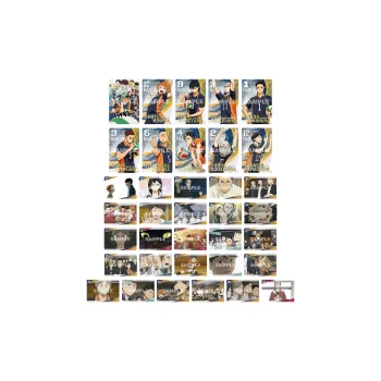 BANDAI Haikyuu!! TV Anime Episode 02 IP/Anime Cards End Box 20 Bags Each Contains 2 Random Cards