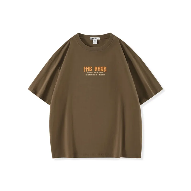 BAGE T Shirts Unisex-12