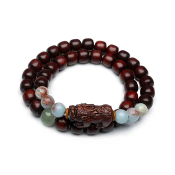 ZHOUDIWANG Bloodwood Bracelets Unisex
