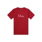 Dark Red Ecru
