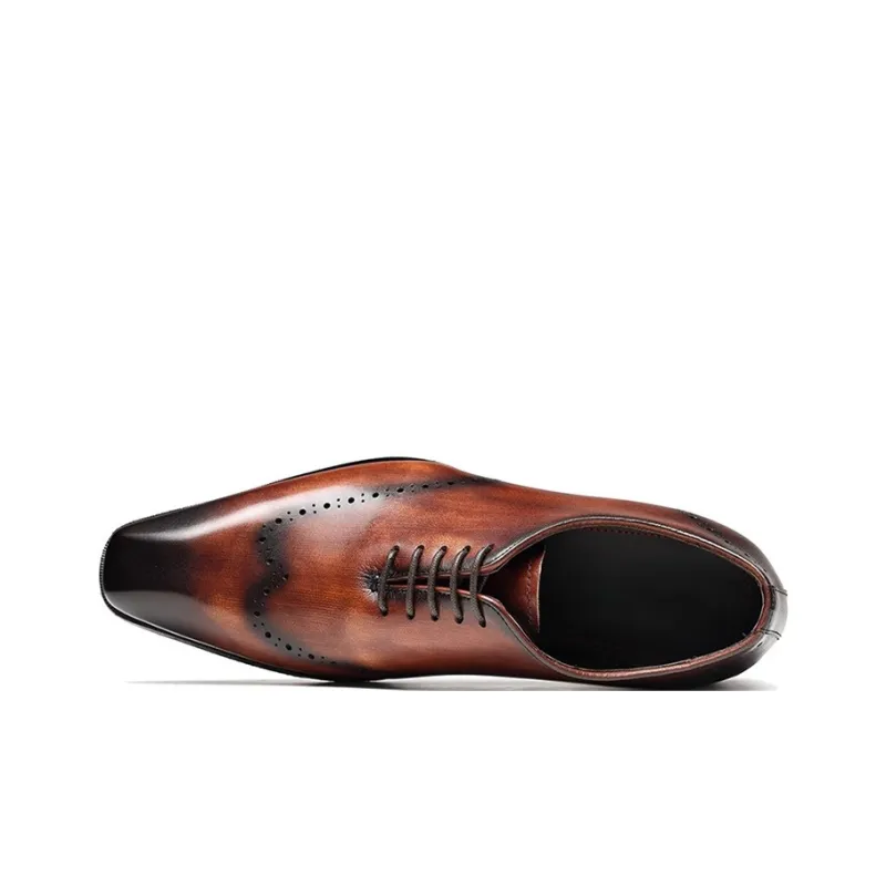 Bansley Dress Shoes Men Low Top-6