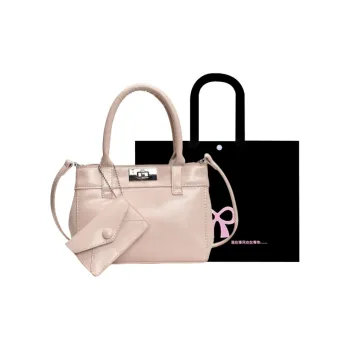 HACIN PU Handbag Women's White/Black/Yellow/Pink