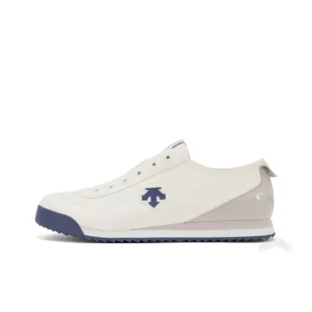 DESCENTE CHRON TEMPO Abrasion Resistant Low Top Casual Shoes Men's Blue