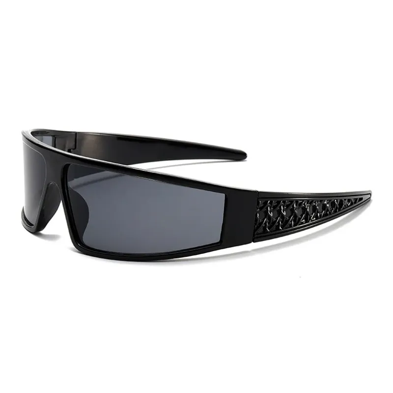 YAWEIKA TR/Memory Plastic Irregular Shape Sunglasses Unisex-0