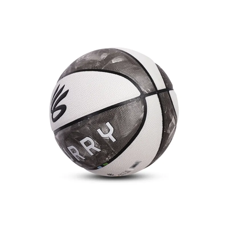 Under Armour PU Basketball White Gray Size 7 Ball Training Unisex-1