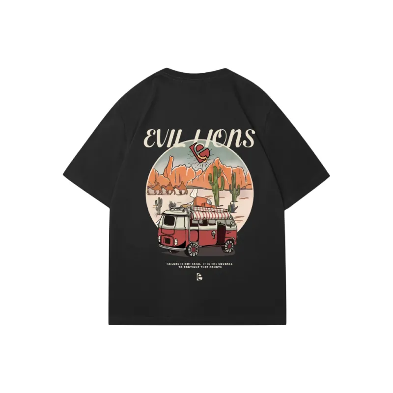 Evil Lions T Shirts Unisex-24