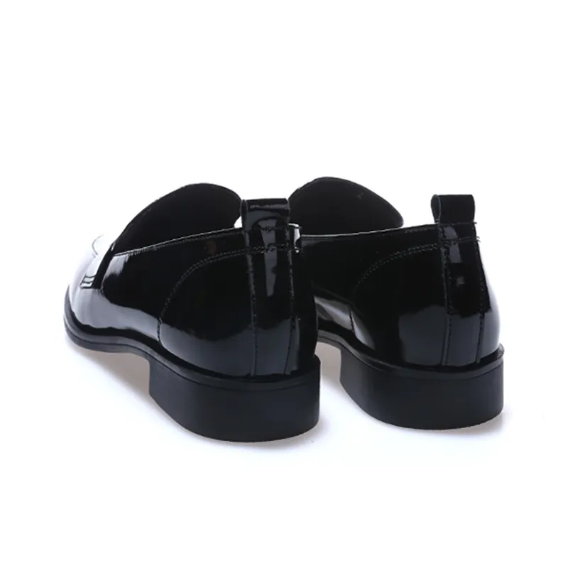Devanro Loafers 2.0cm Women's Black-2