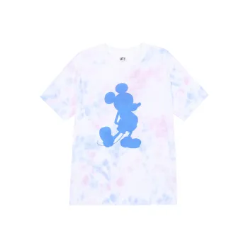 UNIQLO Drop Shoulder Sleeve T-Shirt Unisex Sky Blue