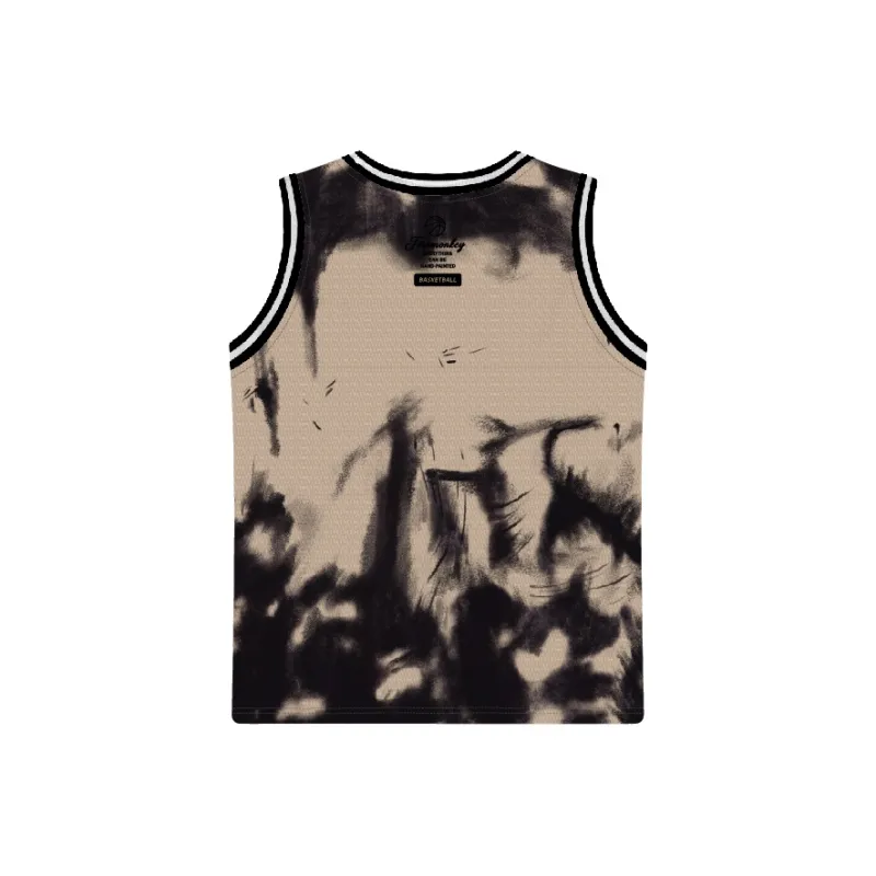 FireMonkey Basketball Jerseys Unisex Black-1
