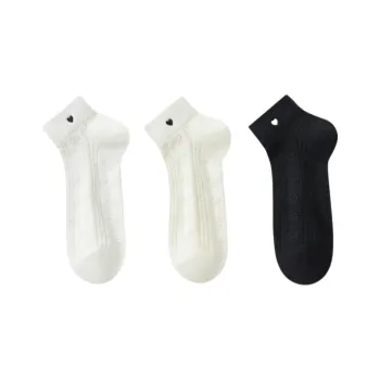 Temooues Ankle Socks Women's Combo Set