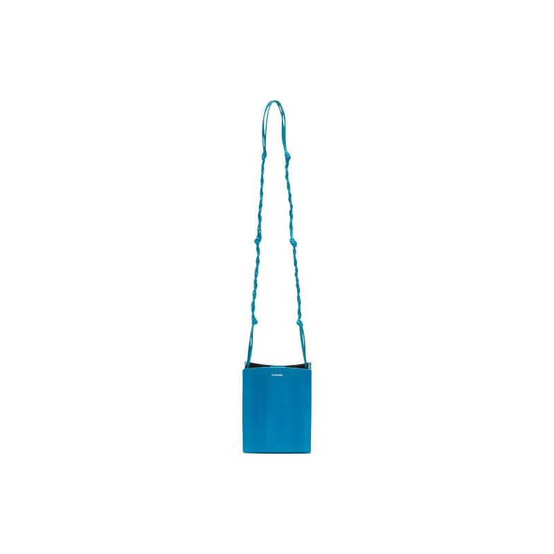 JIL SANDER Leather Shoulder Bag Crossbody Bag Small Size Women's Blue-1
