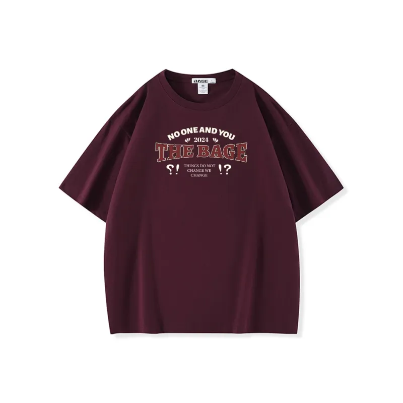 BAGE T Shirts Unisex-14
