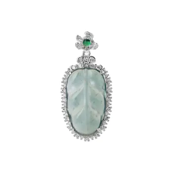 Qingjing Ice Type Pendants Unisex