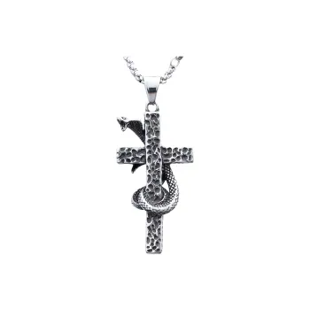 BOCH Titanium Steel Stainless Steel Necklace Collar Pendant Unisex