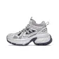 Gray Blue High-Top Fleece-Lined