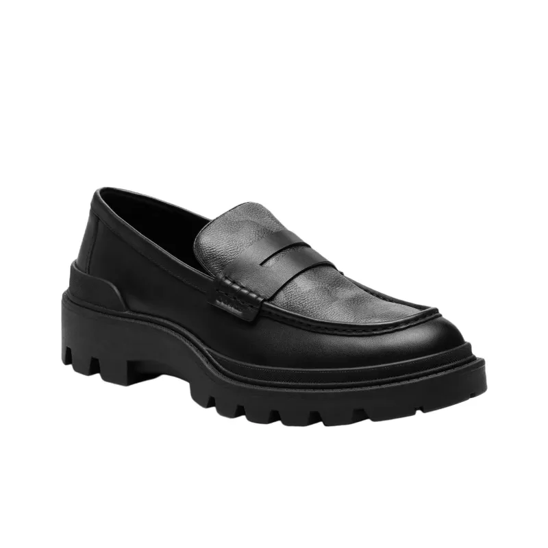 COACH Signature Casual Shoes Men's Black-2