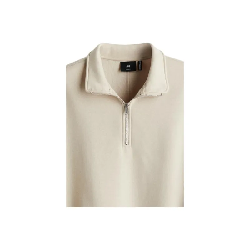 H&M Sweatshirt Men's Light Beige-1
