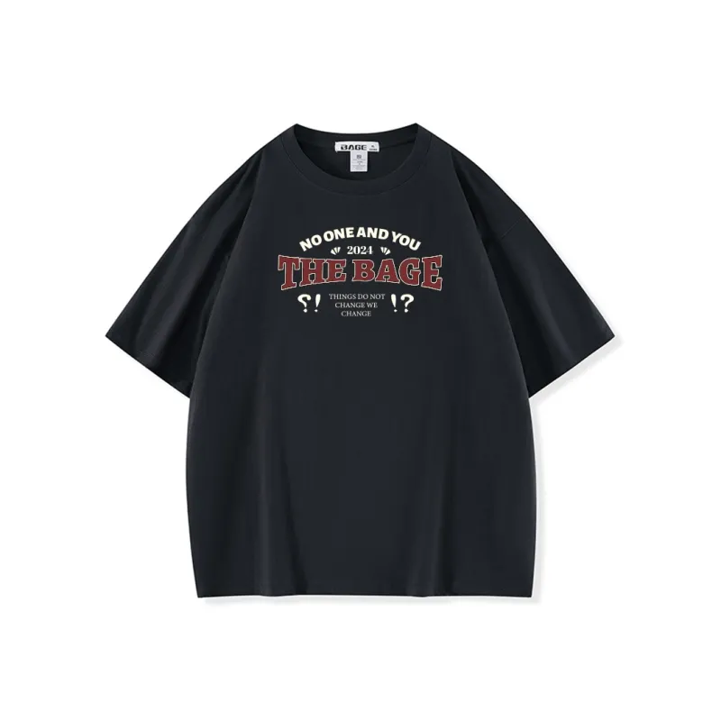BAGE T Shirts Unisex-4