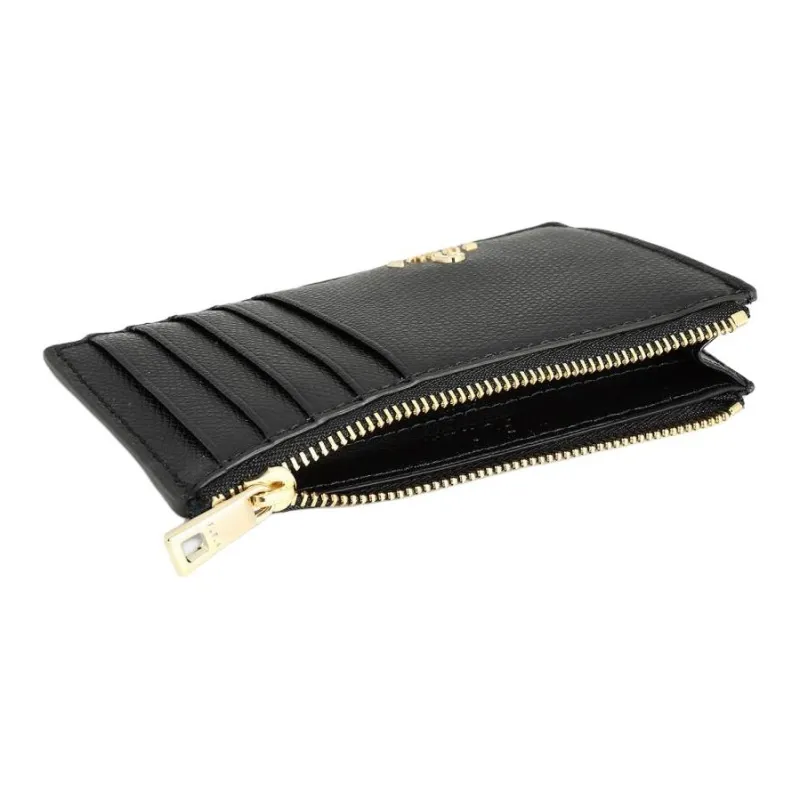 Furla Leather Card Holder Women's Black-4