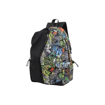 AUNG Nylon Fabric Backpack Unisex Multicolor