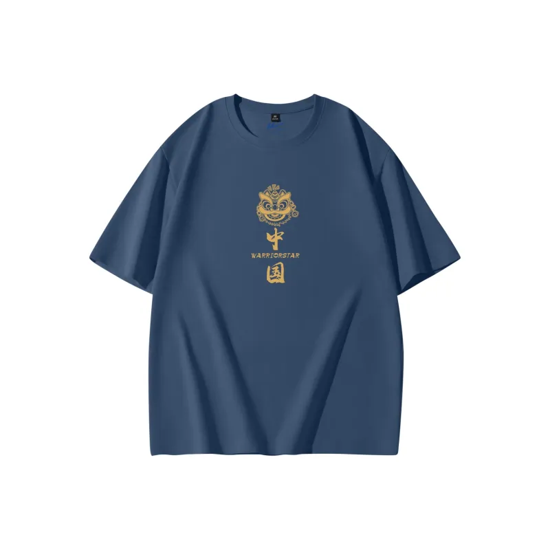 Warrior Drop Shoulder Sleeve T-Shirt Men's-14