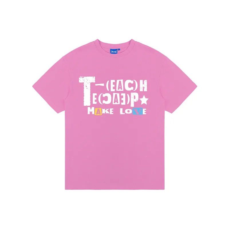 Teach Peace T Shirts Unisex-6