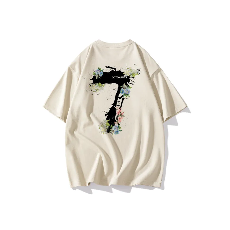 Small Columns Under The Sea T Shirt Unisex Black-13
