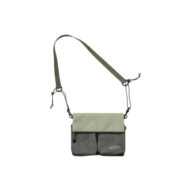 KEEN Nylon With Polyester Shoulder Bag, Crossbody Bag Regular Unisex Olive-0