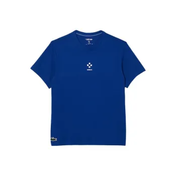 LACOSTE Daniel Medvedev Collaboration T-Shirts Men Marine Blue