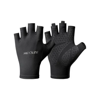 Cool Riding Treasure Cycling Gear Half Finger Gloves Unisex