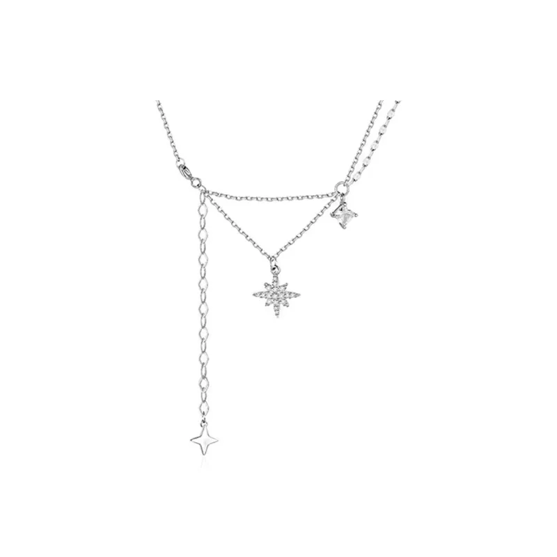 Zoo Jewel S25 Silver Necklaces Women's-0