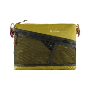 KLATTERMUSEN Recycled Polyamide Shoulder Bag Large Size Men's Green