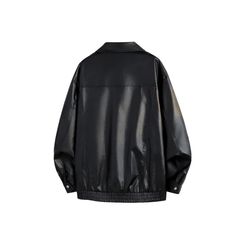 FASTFISH Leather Jackets Unisex-1