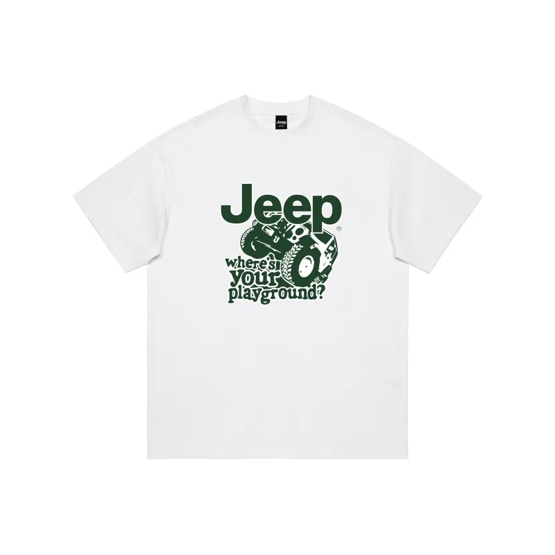 Jeep Drop Shoulder Sleeve T-Shirt Unisex-2