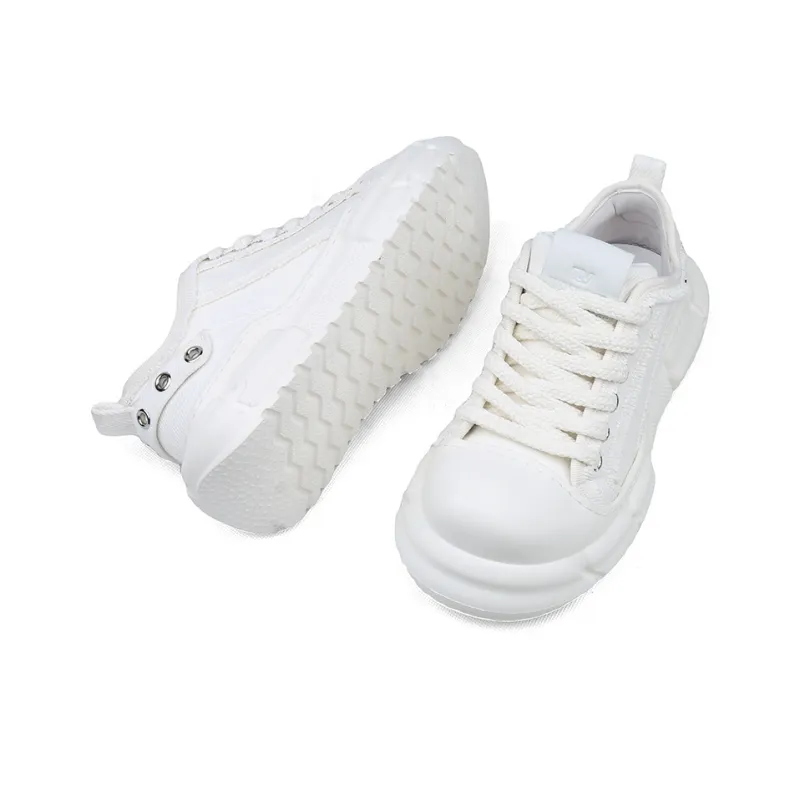 Tide Attack Breathable Lightweight Height Increasing Low Top Casual Shoes Men's-4