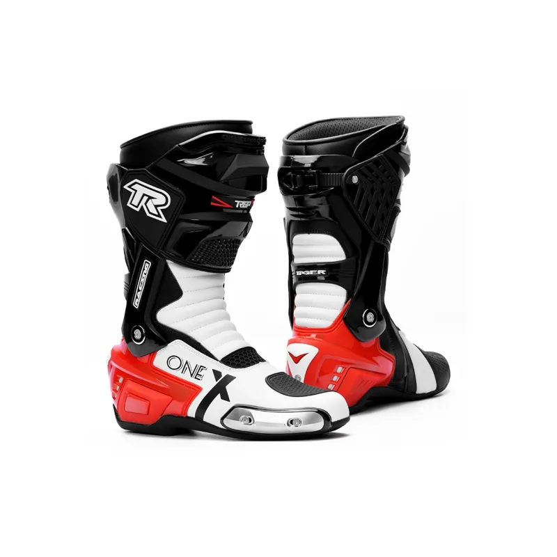 TR X ONE Wear Resistant Cushioning Protective Cycling Boots Unisex Black-7