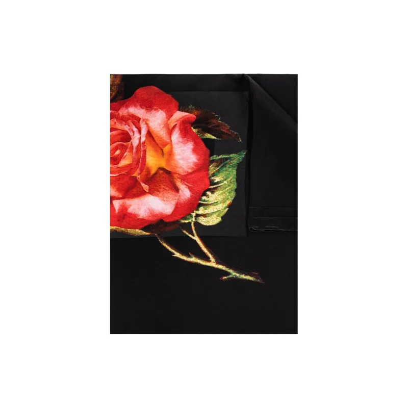 Givenchy Silk Scarves Women's Black-1