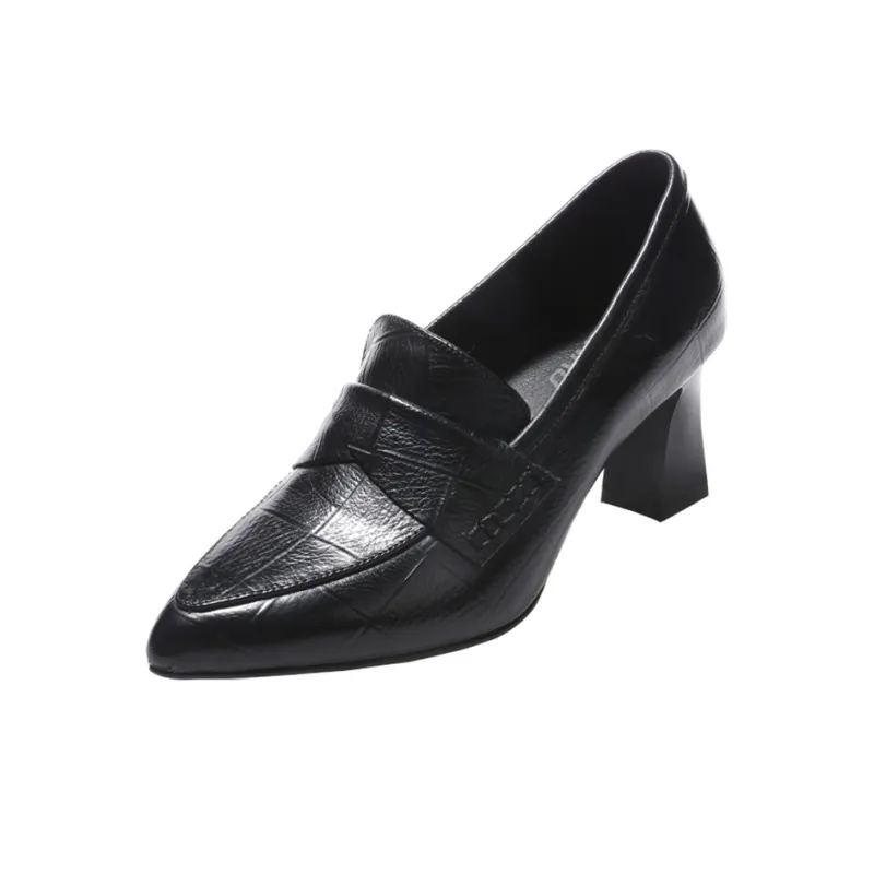 Devanro Chunky Heel High Heels 6.5cm Women's-0