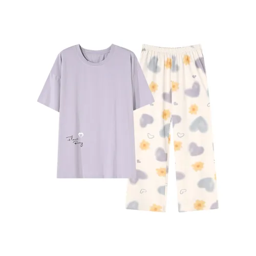 Shivs Pajama Set Women's Light Purple